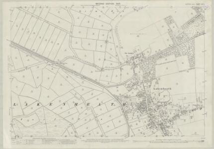 Suffolk XII.5 (includes: Lakenheath) - 25 Inch Map