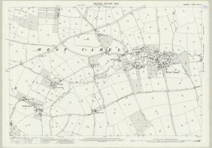 Somerset LXXIV.10 (includes: Queen Camel; West Camel; Yeovilton) - 25 Inch Map