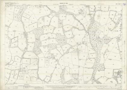 Kent L.1 (includes: Chevening; Chiddingstone; Leigh; Sevenoaks Weald) - 25 Inch Map