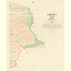 Lohowa (Lohowy) - c1879-1-003 - Kaiserpflichtexemplar der Landkarten des stabilen Katasters