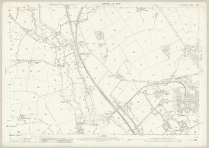 Lancashire CVIII.8 (includes: Burtonwood; Newton Le Willows; Winwick) - 25 Inch Map