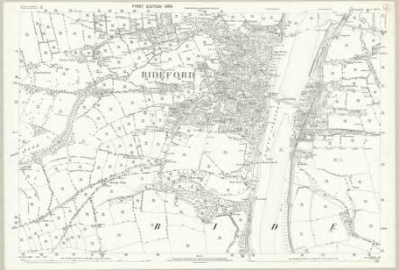 Devon XIX.6 (includes: Bideford) - 25 Inch Map