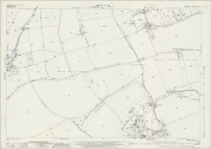 Berkshire XIV.13 (includes: Childrey; East Challow; Letcombe Bassett; Letcombe Regis; Wantage; West Challow) - 25 Inch Map