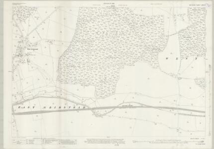 Wiltshire LXXII.3 (includes: Grimstead; Pitton and Farley; West Dean) - 25 Inch Map