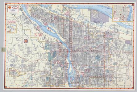 Shell Street Map of Portland.