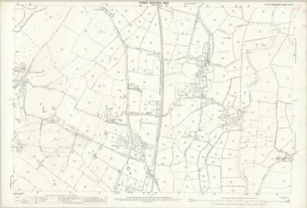 Staffordshire XLIV.3 (includes: Acton Trussell And Bednall; Castle Church; Coppenhall; Stafford) - 25 Inch Map