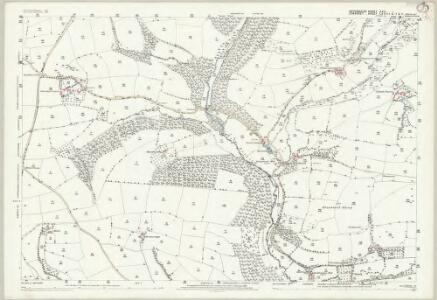Devon XXV.1 (includes: Bampton; Chipstable; Skilgate; Upton) - 25 Inch Map