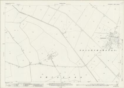Oxfordshire XXXVIII.5 (includes: Aston Bampton; Hardwick with Yelford; Shifford; Standlake) - 25 Inch Map