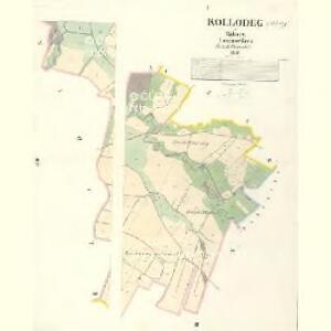 Kollodeg - c8427-1-001 - Kaiserpflichtexemplar der Landkarten des stabilen Katasters