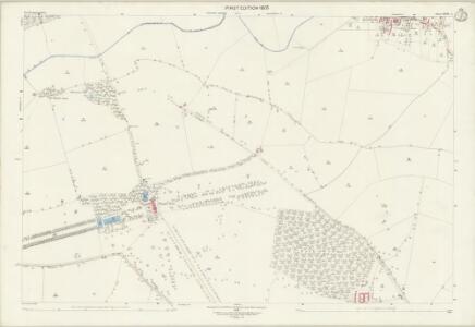 Northamptonshire XVIII.4 (includes: Benefield; Glapthorn; Oundle) - 25 Inch Map