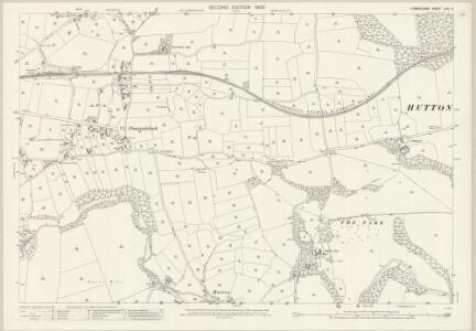 Cumberland LVIII.9 (includes: Greystoke) - 25 Inch Map