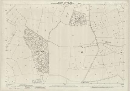 Lincolnshire CXXIII.7 (includes: Boothby Pagnell; Old Somerby; Ropsley and Humby) - 25 Inch Map