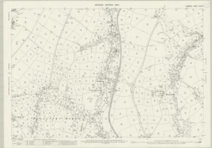 Cornwall XLVIII.9 (includes: Perranzabuloe; St Agnes) - 25 Inch Map