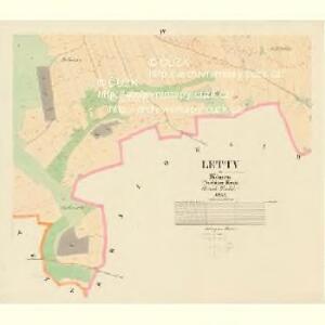 Letty - c3897-1-004 - Kaiserpflichtexemplar der Landkarten des stabilen Katasters
