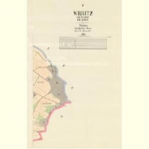 Wrbitz - c8822-1-002 - Kaiserpflichtexemplar der Landkarten des stabilen Katasters
