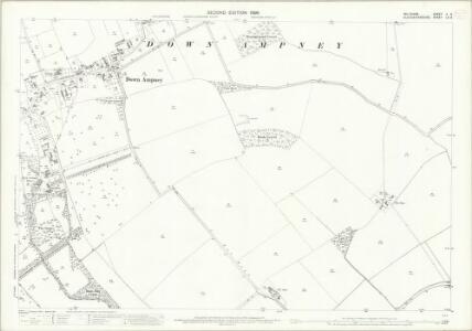 Wiltshire V.6 (includes: Down Ampney; Latton) - 25 Inch Map