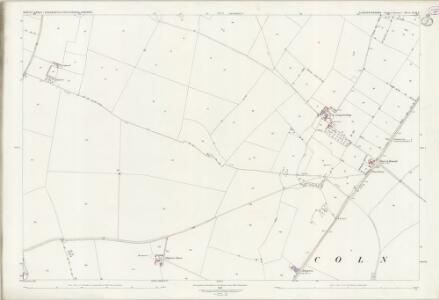 Gloucestershire XLIII.8 (includes: Chedworth; Coln St Dennis; North Cerney) - 25 Inch Map