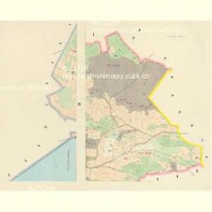 Hnadschow (Hnadczow) - c1902-1-002 - Kaiserpflichtexemplar der Landkarten des stabilen Katasters