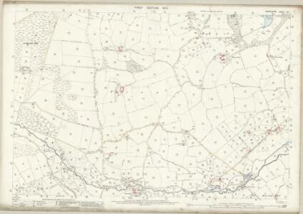 Shropshire XII.1 (includes: Selattyn; Weston Rhyn; Whittington) - 25 Inch Map