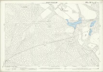 Surrey IX.11 & 12 (includes: Crowthorne; Easthampstead; Frimley; Windlesham; Winkfield) - 25 Inch Map