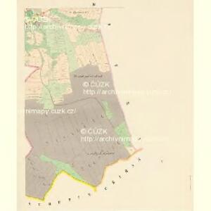 Kozaurow (Kocaurow) - c3237-1-004 - Kaiserpflichtexemplar der Landkarten des stabilen Katasters