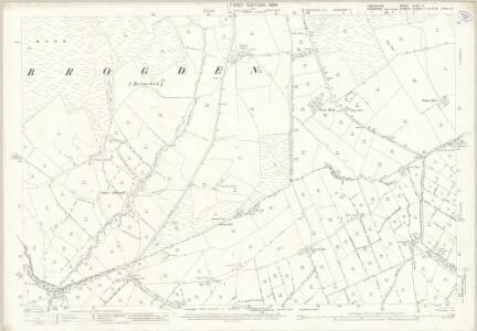 Lancashire XLVIII.11 (includes: Barnoldswick; Blacko; Brogden; Colne; Foulridge; Salterforth) - 25 Inch Map