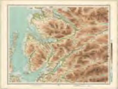Strome Ferry, Gairloch - Bartholomew's 'Survey Atlas of Scotland'