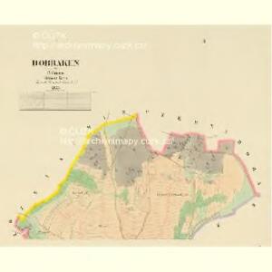 Dobraken - c1475-1-001 - Kaiserpflichtexemplar der Landkarten des stabilen Katasters