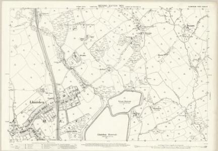 Glamorgan XXXVII.15 (includes: Cardiff; Lisvane; Llanedern) - 25 Inch Map