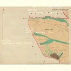 Menhartitz - m1751-1-002 - Kaiserpflichtexemplar der Landkarten des stabilen Katasters