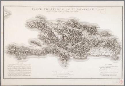 Carte politique de St. Domingue / par Leyritz, Levassor et Bourjolly