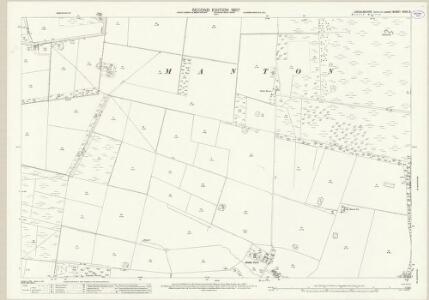 Lincolnshire XXVII.5 (includes: Hibaldstow; Manton; Messingham) - 25 Inch Map