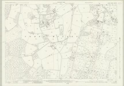 Dorset XXXIV.15 (includes: Corfe Mullen) - 25 Inch Map