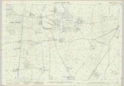 Somerset XCII.1 (includes: Chaffcombe; Chard; Cricket St Thomas; Cudworth; Winsham) - 25 Inch Map