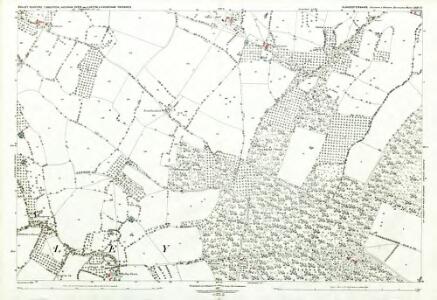 Gloucestershire XXIV.12 (includes: Churcham; Highnam; Rudford; Tibberton) - 25 Inch Map