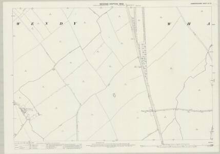 Cambridgeshire LIII.13 (includes: Bassingbourn; Wendy; Whaddon) - 25 Inch Map