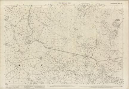 Caernarvonshire XXI.1 (includes: Llandwrog; Llanwnda) - 25 Inch Map