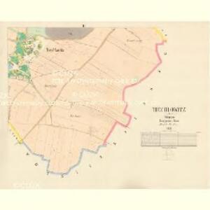 Tiechlowitz - c7875-1-002 - Kaiserpflichtexemplar der Landkarten des stabilen Katasters
