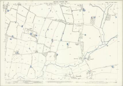 Sussex XXXVIII.3 (includes: Bolney; Twineham) - 25 Inch Map