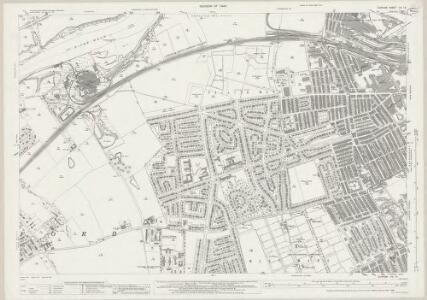 Durham VIII.13 (includes: Ford; Hylton; Sunderland) - 25 Inch Map
