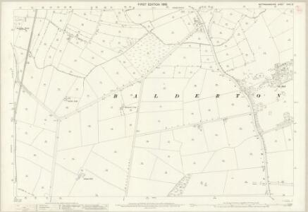 Nottinghamshire XXXV.12 (includes: Balderton) - 25 Inch Map