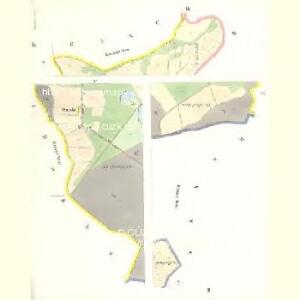 Aunietitz - c8255-1-002 - Kaiserpflichtexemplar der Landkarten des stabilen Katasters