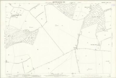 Hampshire and Isle of Wight LX.13 (includes: East Meon; Hambledon; Horndean) - 25 Inch Map