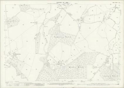 Kent L.14 (includes: Bidborough; Leigh) - 25 Inch Map