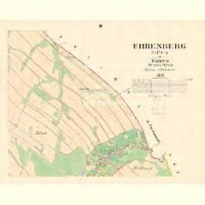 Ehrenberg (Luca) - m1612-1-002 - Kaiserpflichtexemplar der Landkarten des stabilen Katasters
