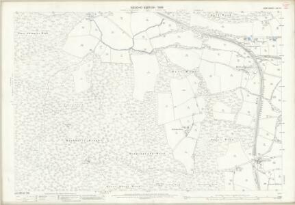 Kent LXX.10 (includes: Cranbrook; Goudhurst; Hawkhurst) - 25 Inch Map