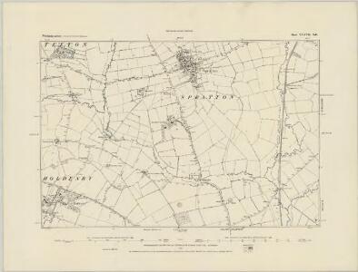 Northamptonshire XXXVII.NW - OS Six-Inch Map