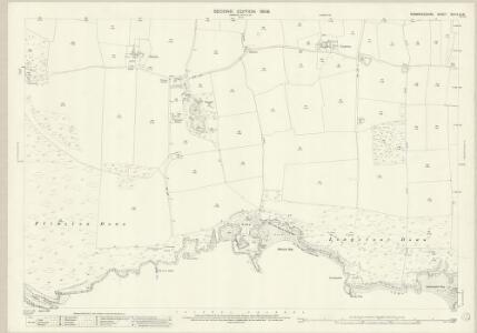 Pembrokeshire XLII.11 & 15 (includes: Bosheston; Castlemartin; St Twinnels; Warren) - 25 Inch Map