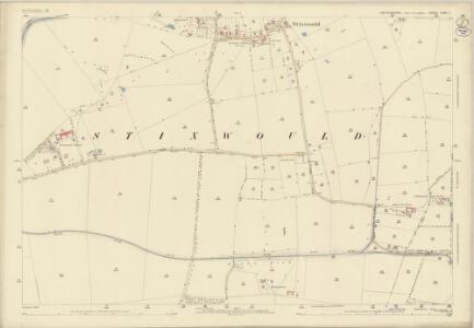 Lincolnshire LXXX.7 (includes: Stixwould; Woodhall Spa) - 25 Inch Map