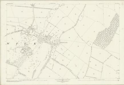 Northamptonshire XII.6 (includes: Blatherwycke; Bulwick; Deene; Southwick) - 25 Inch Map